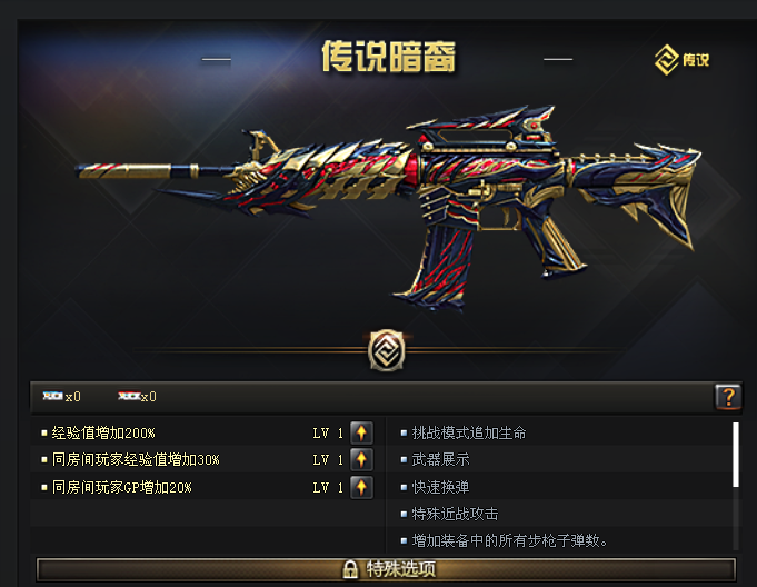 CF传说暗裔强度测评