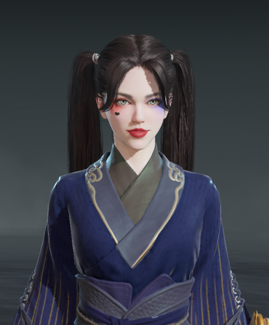 永劫无间顾清寒捏脸数据：双马尾小丑女来袭