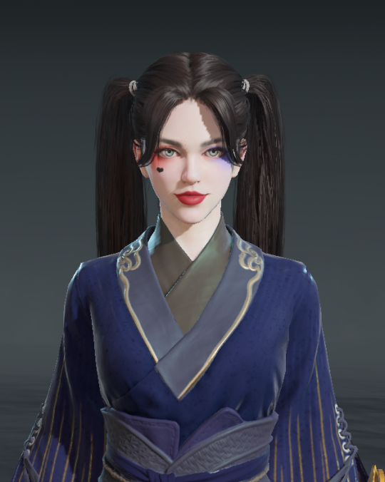 永劫无间顾清寒捏脸数据：双马尾小丑女来袭