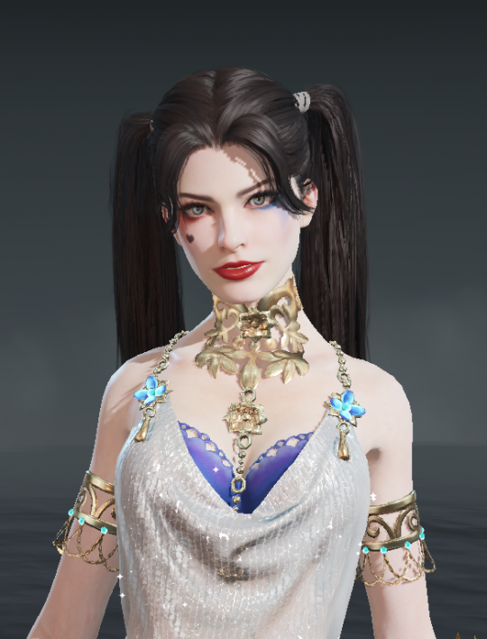 永劫无间迦南捏脸数据：自杀小队小丑女！