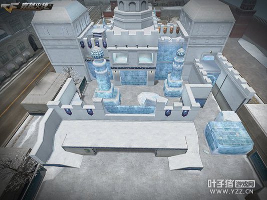 CF3月新版本爆料 首张场景破坏团竞地图上线