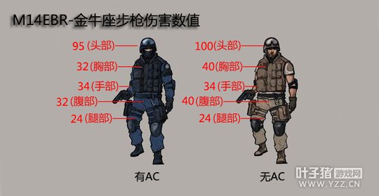 M14EBR-金牛座合金对比 谁强谁弱一目了然