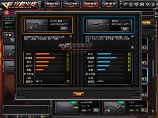 穿越火线:M14EBR海蓝