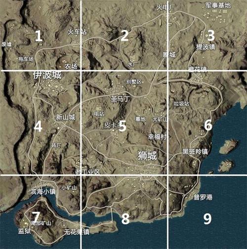 绝地求生沙漠地图_求生沙漠绝地地图怎么开_绝地求生的沙漠地图