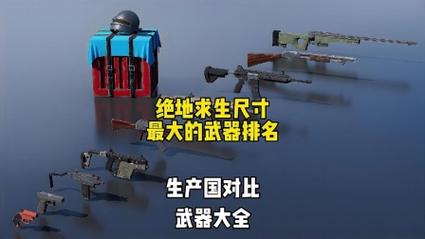 绝地求生手游枪支介绍_绝地求生枪的选择_绝地求生新手用什么枪