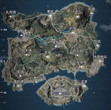 求生海岛绝地地图在哪_绝地求生海岛地图_端游绝地求生海岛地图