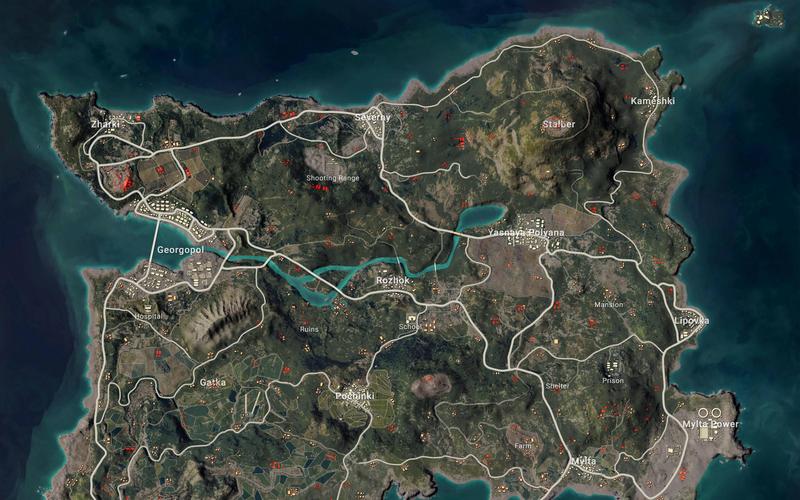 求生海岛绝地地图在哪_绝地求生海岛图叫什么_绝地求生海岛地图