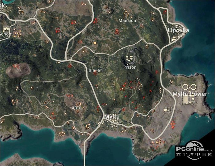 绝地求生海岛图叫什么_绝地求生海岛地图_端游绝地求生海岛地图